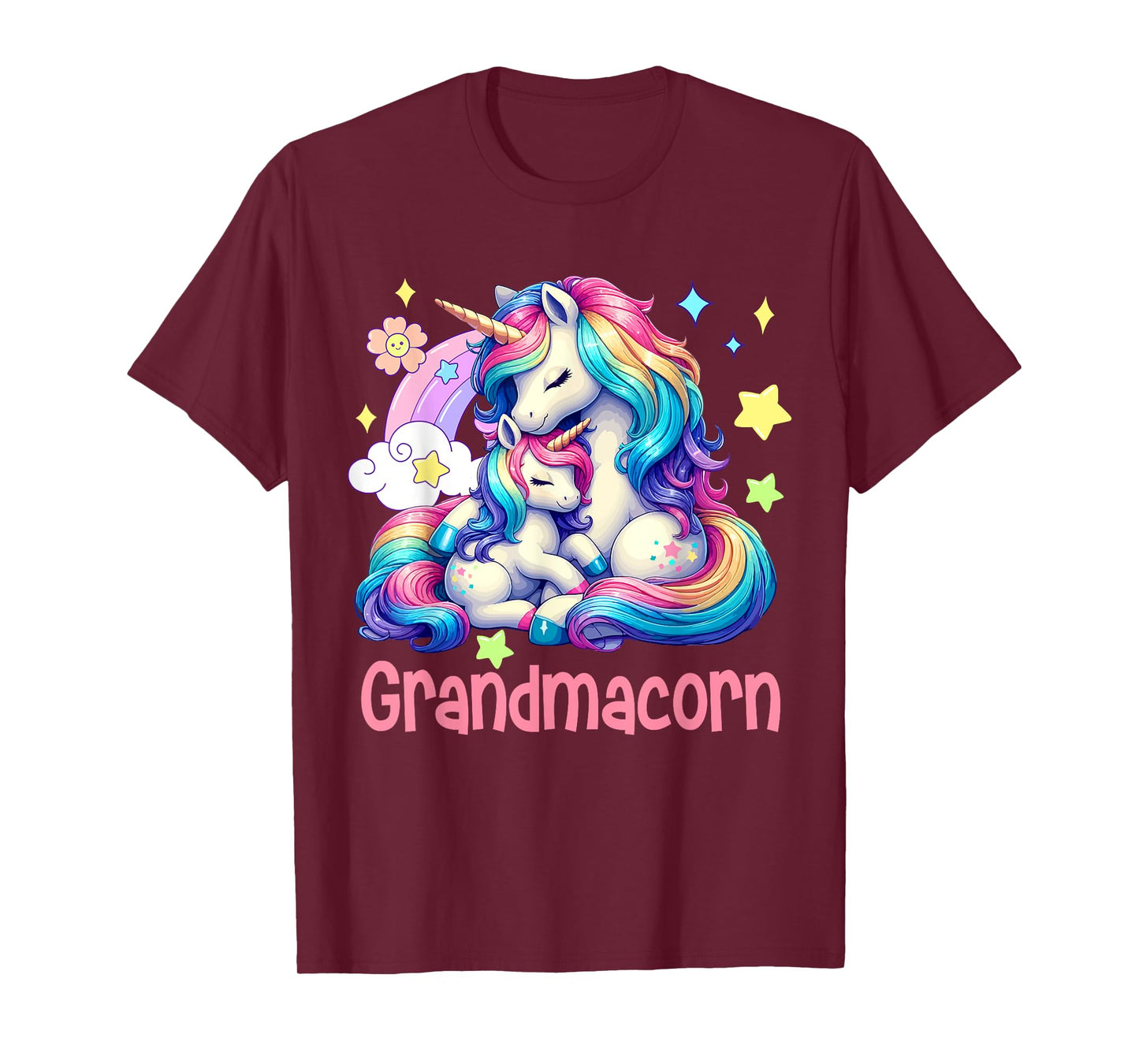 Grandmacorn Mother's Day Grandma Costume Unicorns Lover T-Shirt