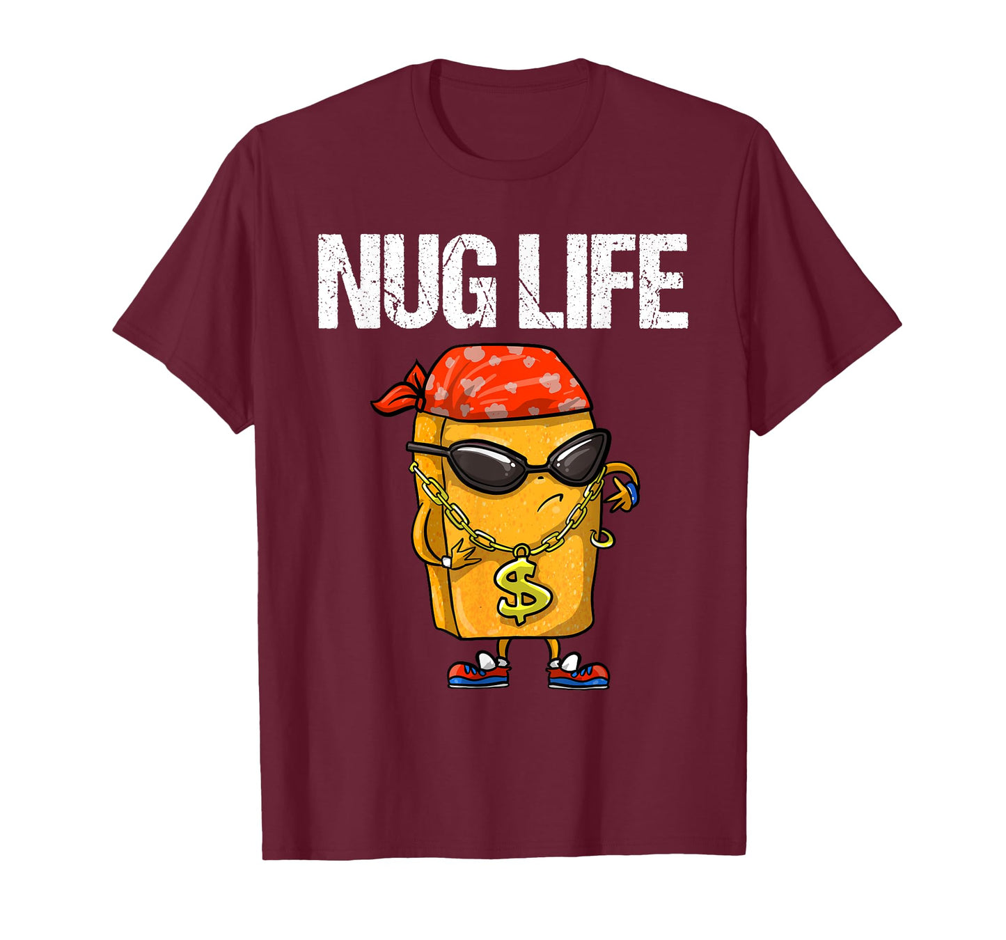 Funny Nug Life Gift | Cute Chicken Nuggets Lover Men Women T-Shirt