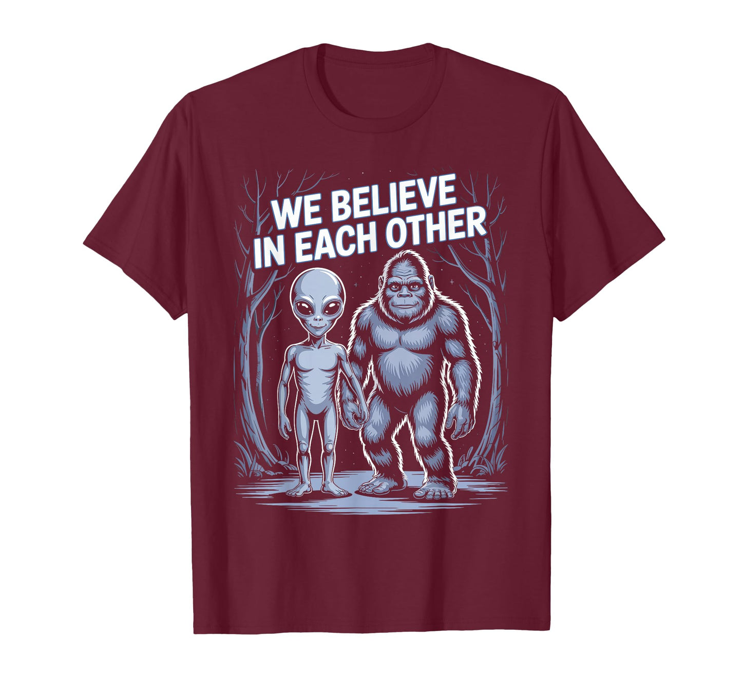 We Believe An Another Alien Bigfoot Supernatural Children T-Shirt