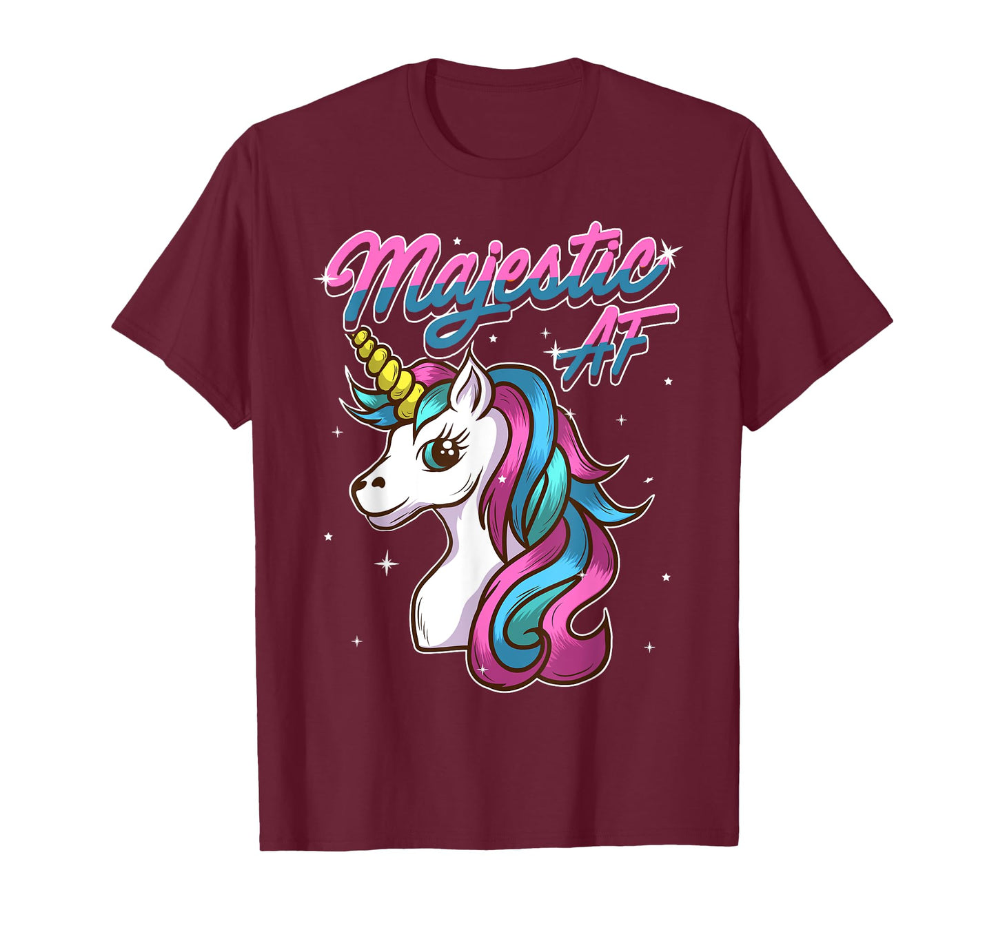 Unicorn T Shirt Majestic AF T Shirt Unicorn Shirts T-Shirt