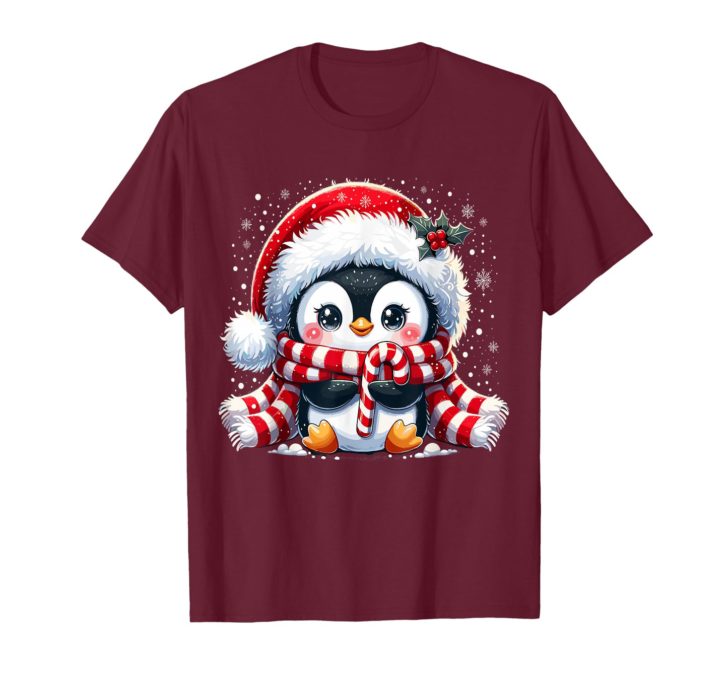 Cute Penguin Christmas Xmas T-Shirt