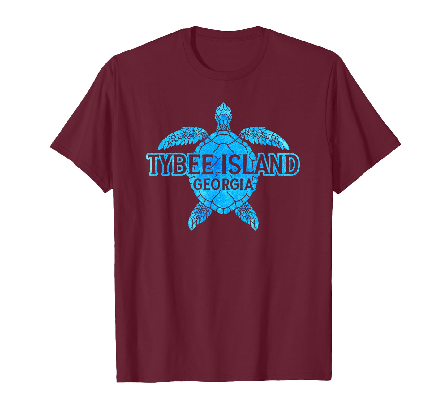 Tybee Island Georgia Sea Turtle Boys Girls Womens Souvenir T-Shirt