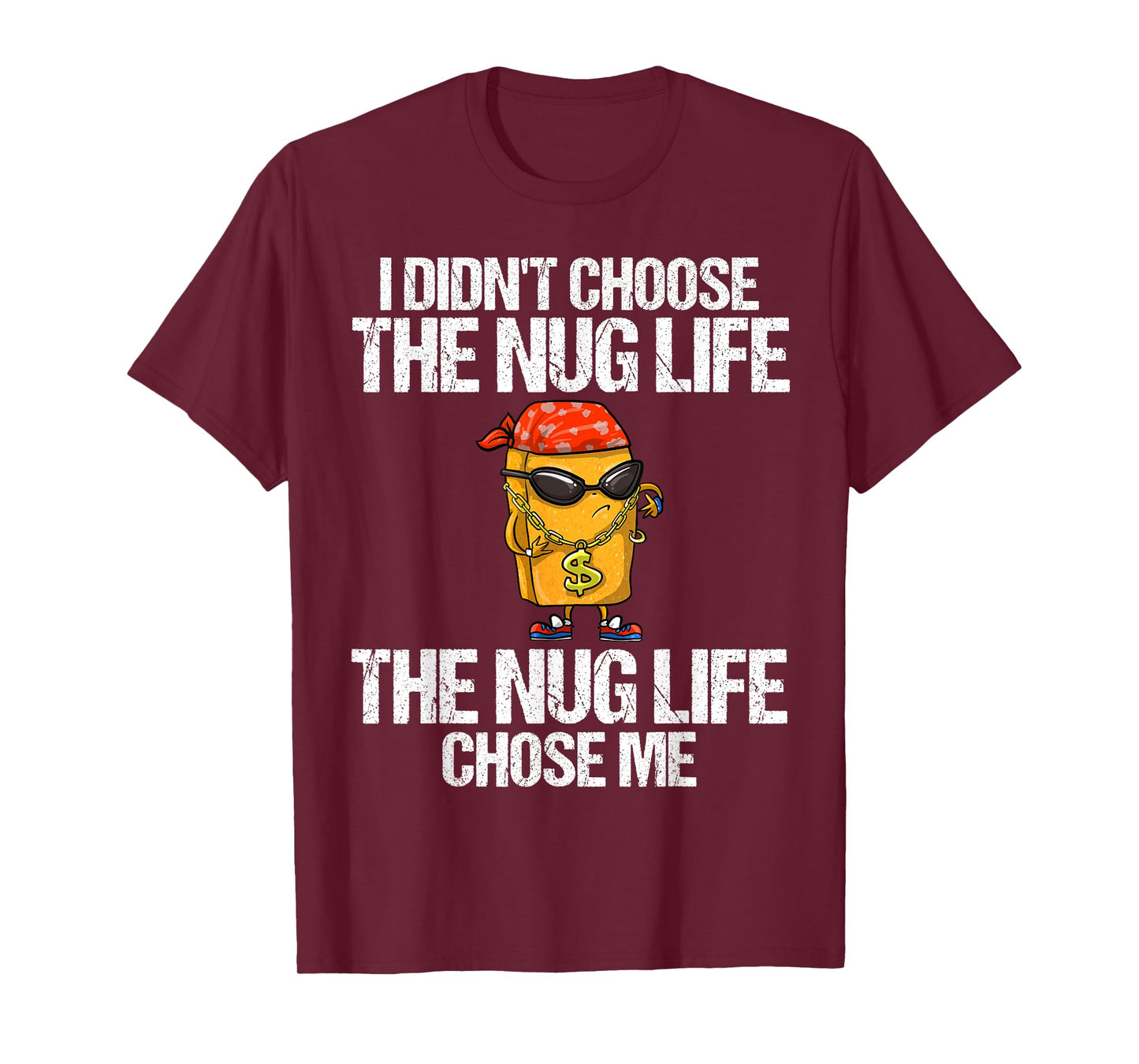Chicken Nugget Art For Men Women Kids Chicken Nugget Lover T-Shirt
