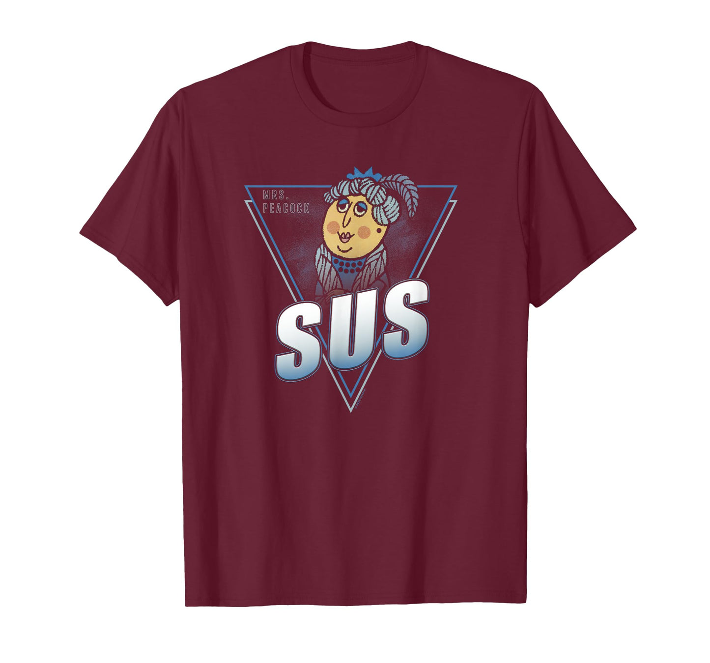 Clue Mrs. Peacock SUS Poster T-Shirt