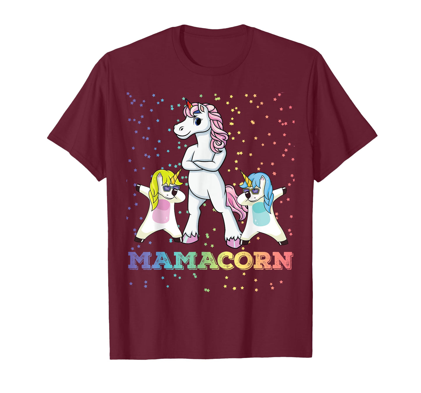 Mamacorn Unicorn Mama Unicorn Girl Unicorn Mom Mamacorn T-Shirt
