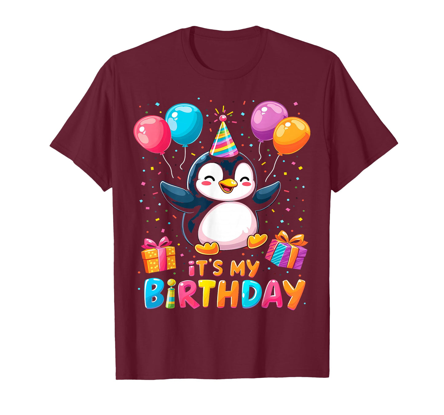 Birthday Penguin Party T-Shirt