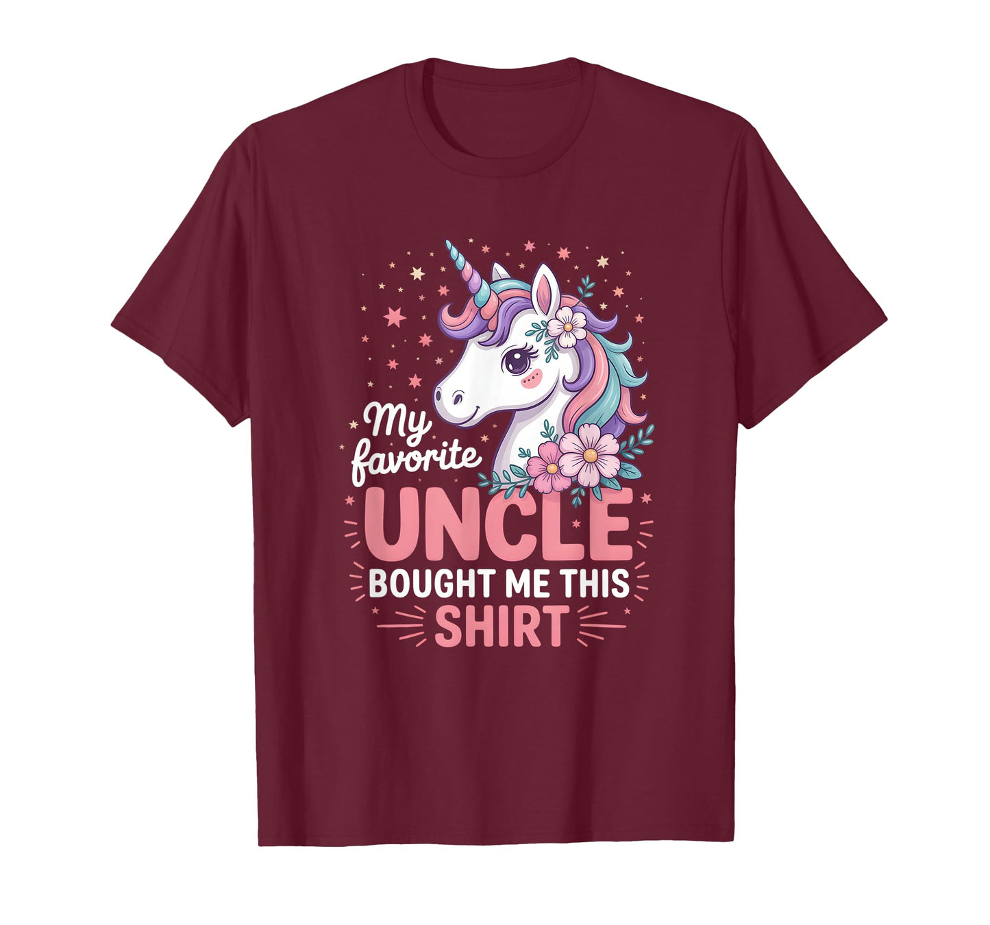 Favorite Uncle Niece Family Matching Love Cute Proud Kids T-Shirt