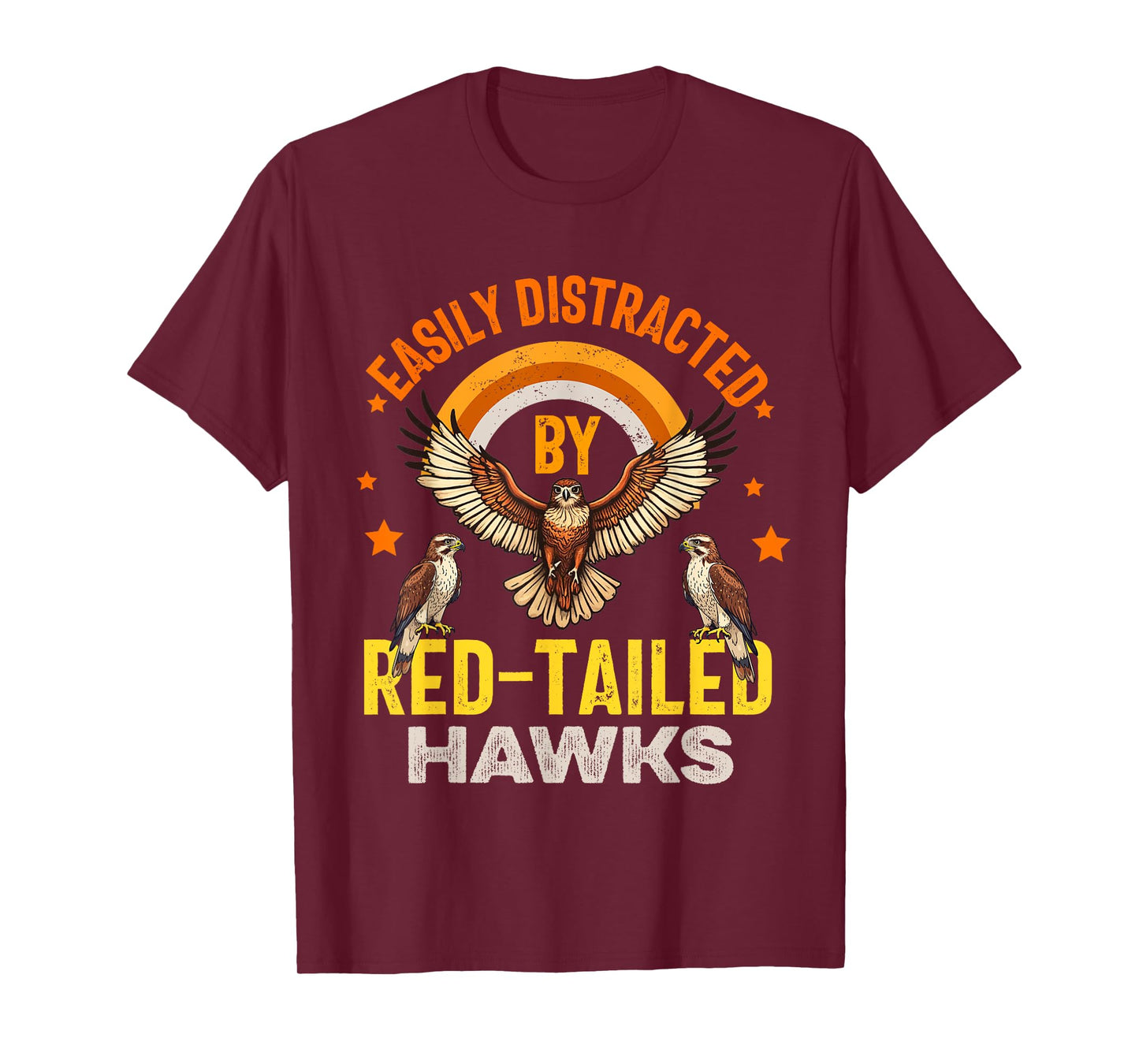 Red Tailed Hawk Chickenhawk Harlan's Hawk Buteo Jamaicensis T-Shirt