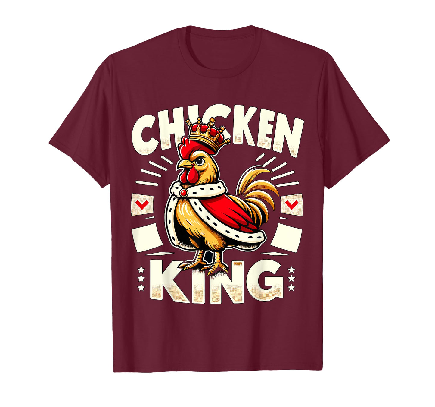 Chicken King Farmer T-Shirt