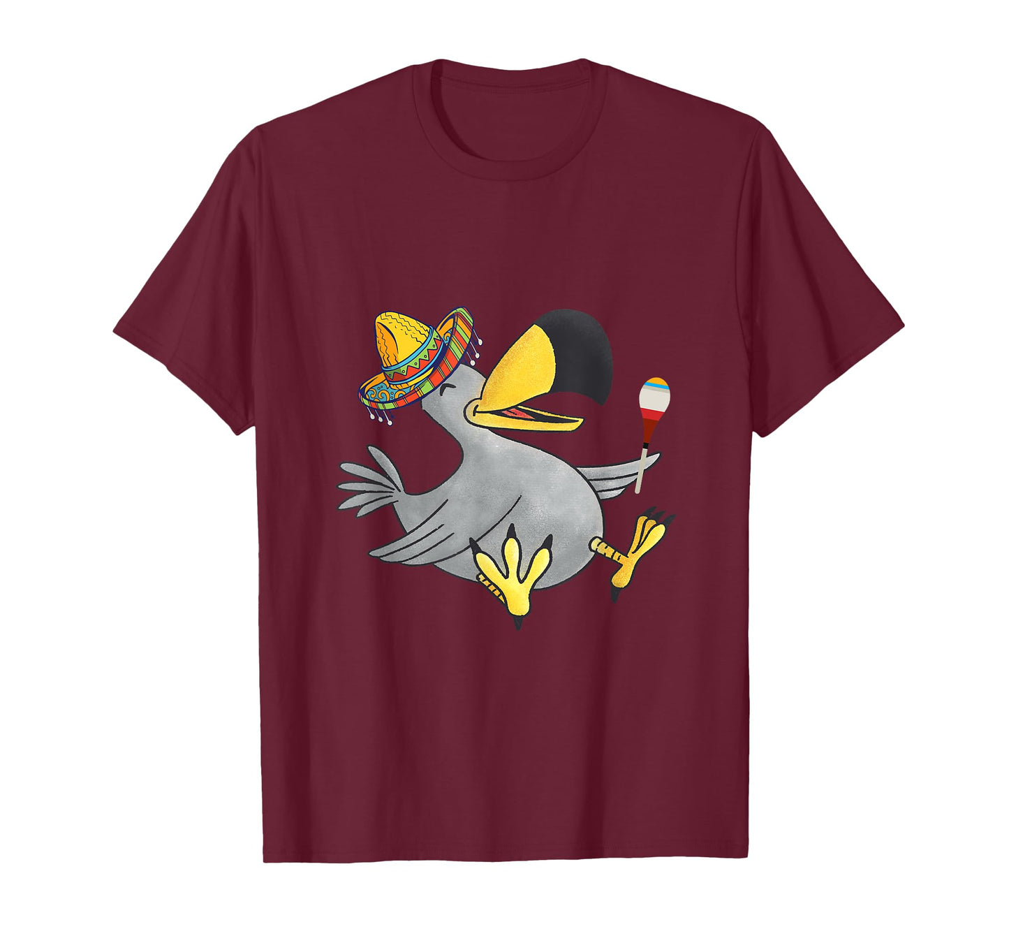 Dodo Bird Sombrero Costume Mexico Cinco De Mayo Fiesta T-Shirt