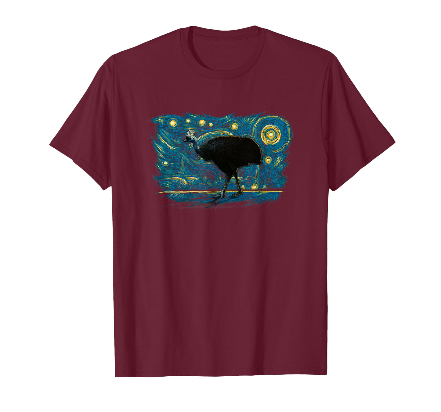Retro Vintage Style Cassowary T-Shirt