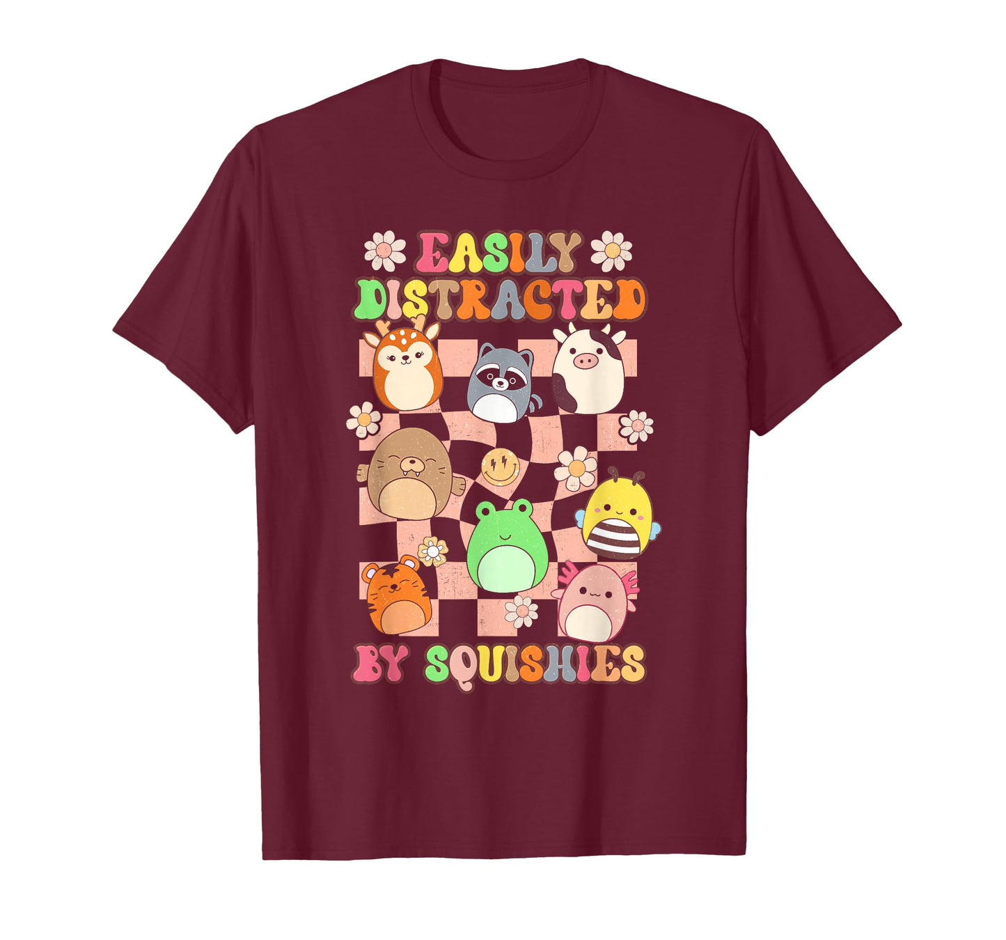 Girls Who Love Squishy Easily Distracted By Animal Squishies T-Shirt