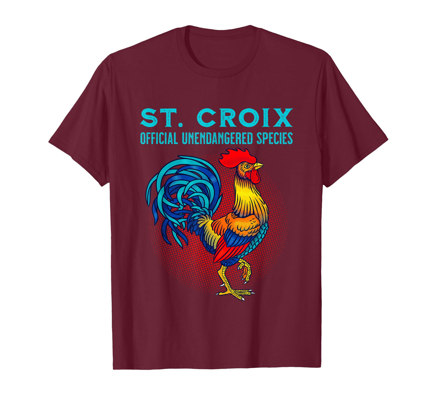 Saint Croix Official Unendangered Species Souvenir T-Shirt