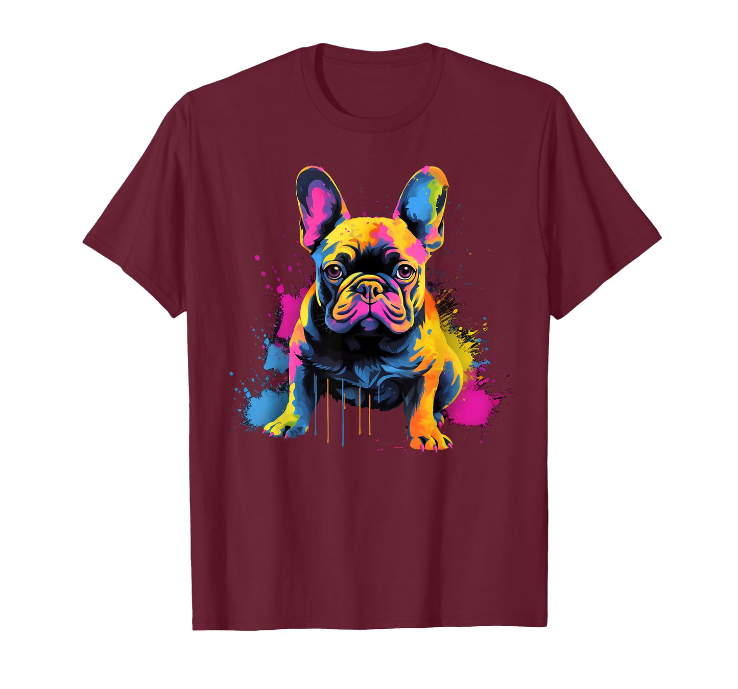 Cute French Bulldog T-Shirt for Men Women Kids