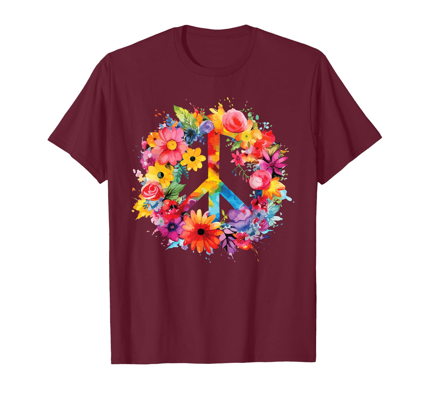 Peace Sign TieDye International Day Of Peace World Peace Day T-Shirt
