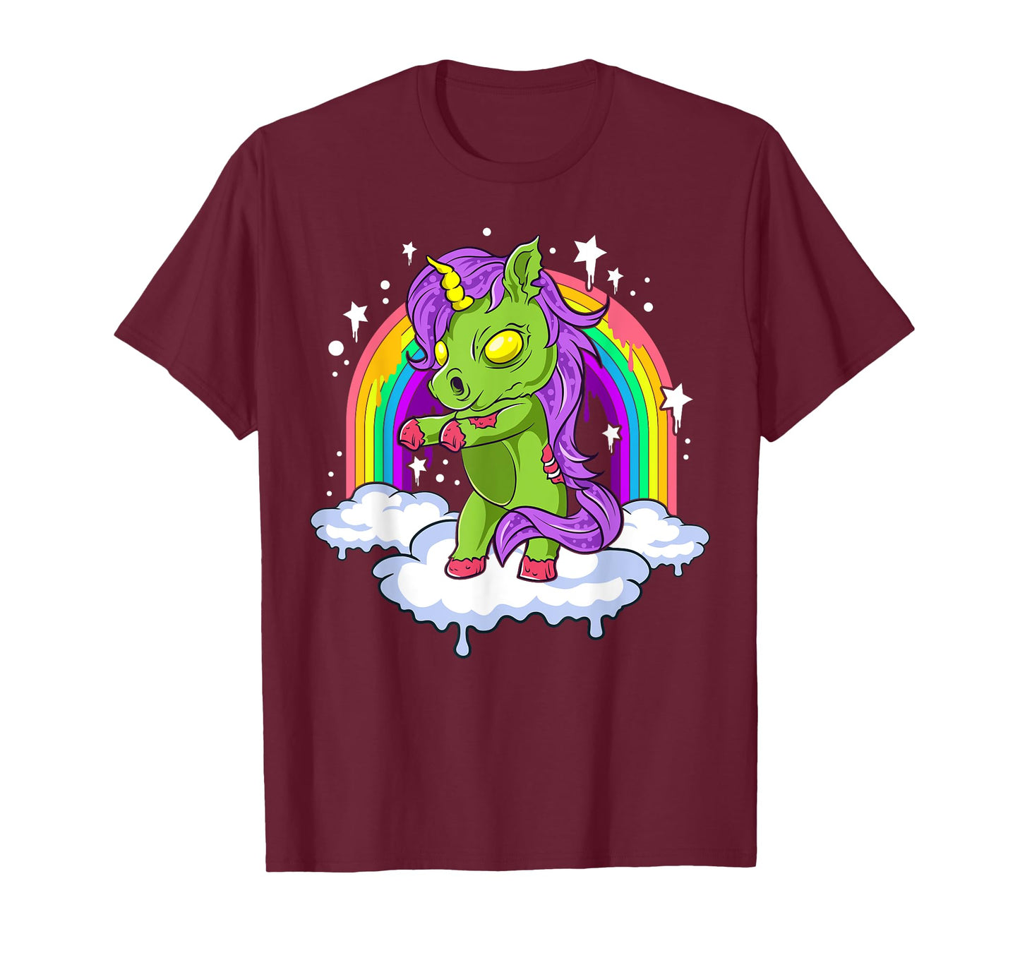 Halloween Unicorn Zombie Zombicorn T-Shirt