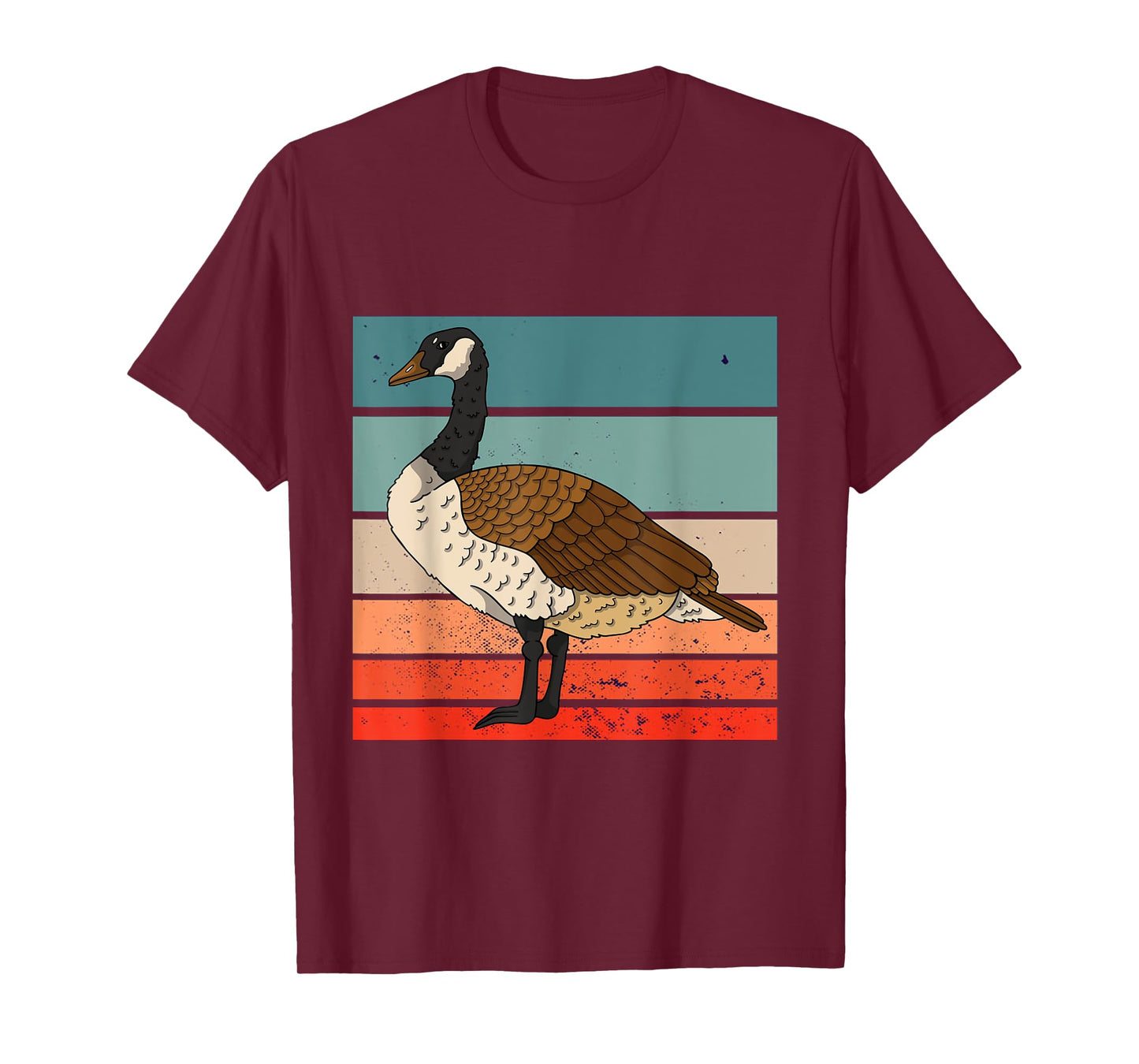 Funny Canadian Goose Honk Funny Cute Bird Lover Hunter T-Shirt