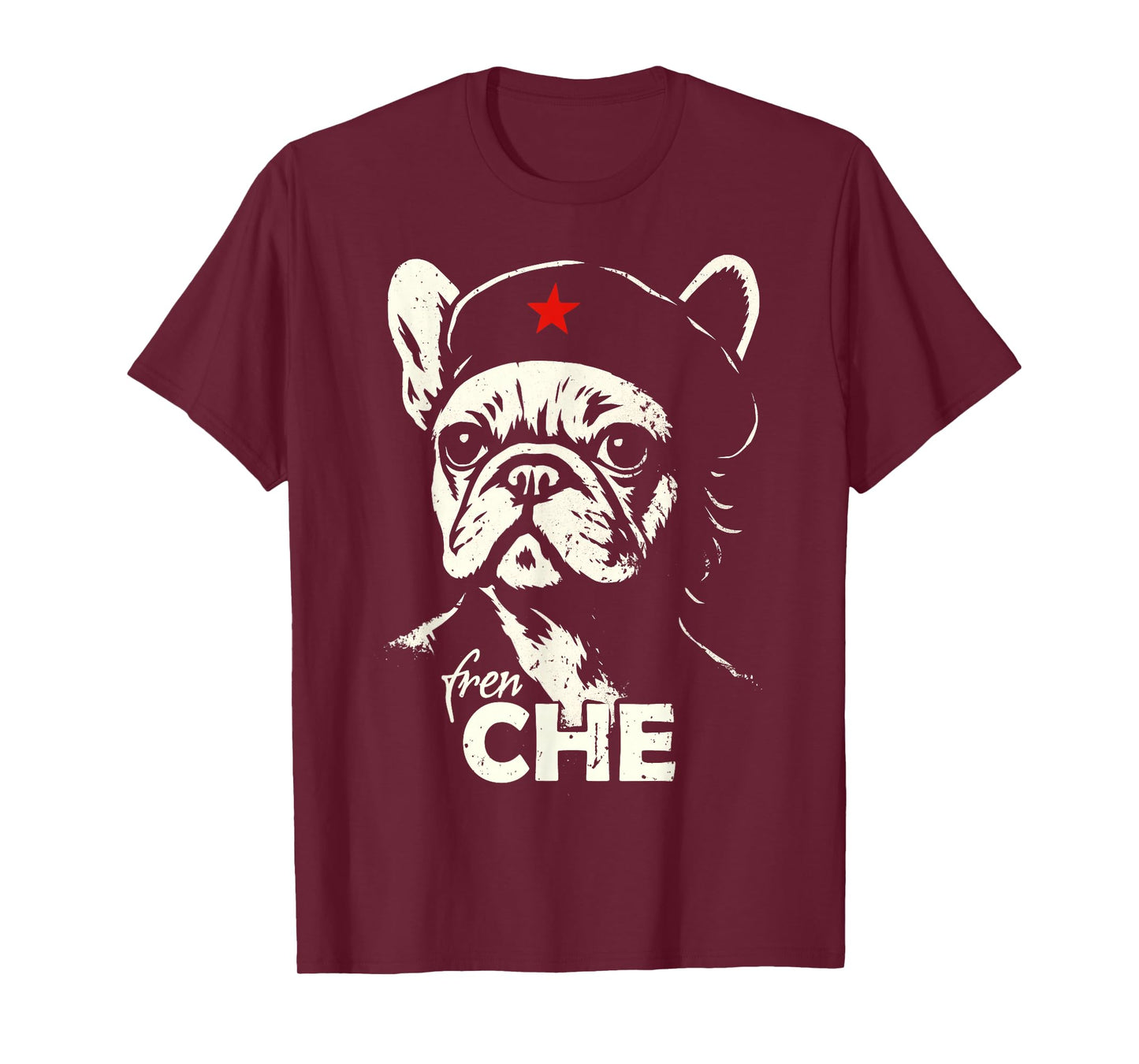 French Bulldog Che Guevara Shirt Rebel Parody Funny T-Shirt