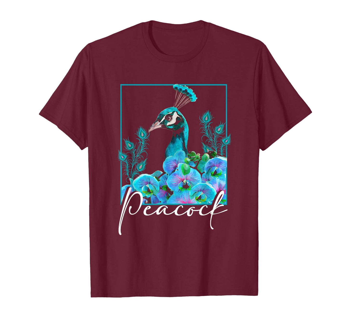 Beautiful Peacock | Bird Lover | Peacock Feathers T-Shirt
