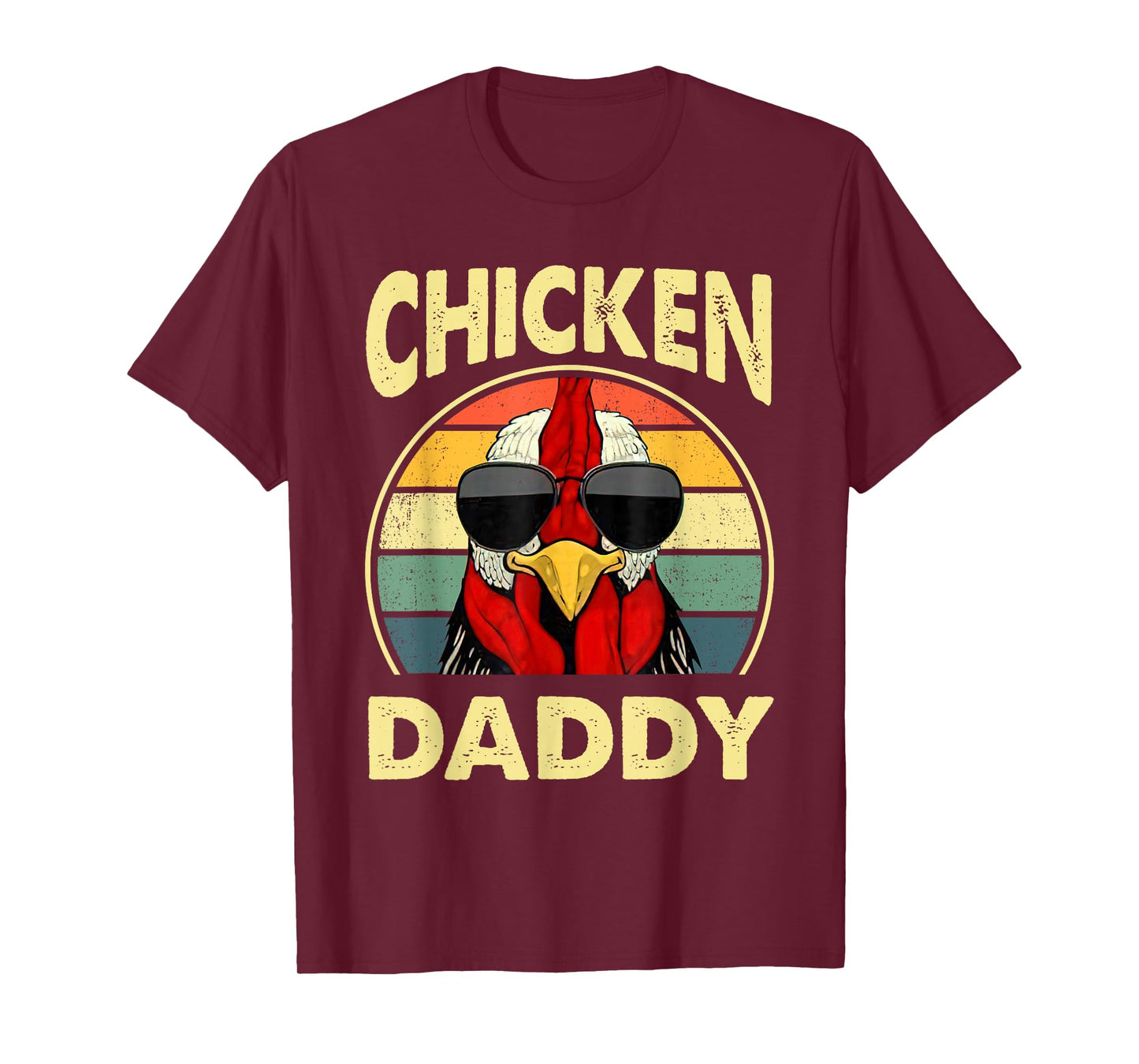 Chicken Daddy Farmer Dad Chicken Lover Fathers Day T-Shirt