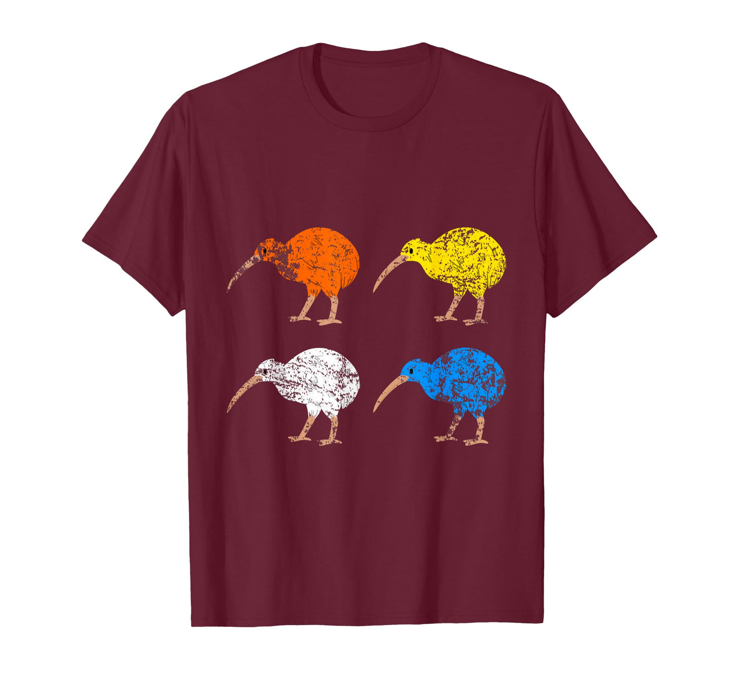 Pop Art Kiwi New Zealand T-Shirt