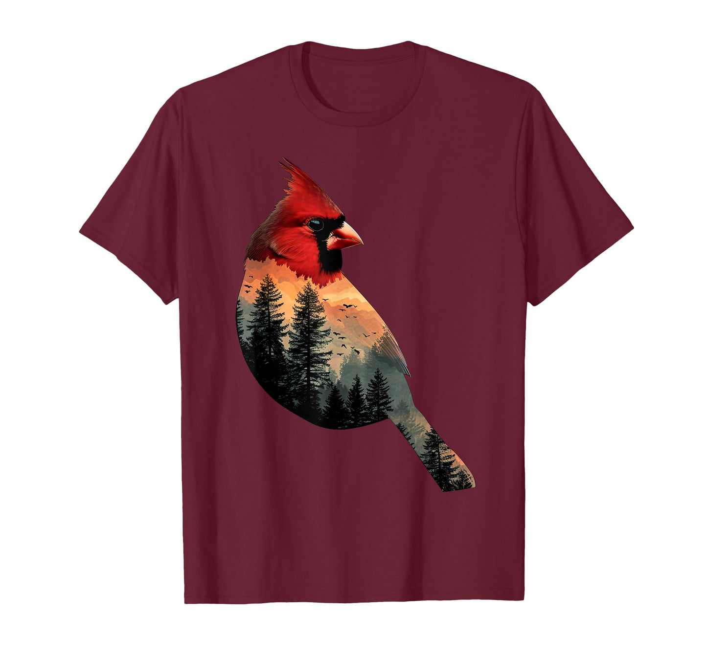 Forests, woodlands Northern Cardinal Bird T-Shirt