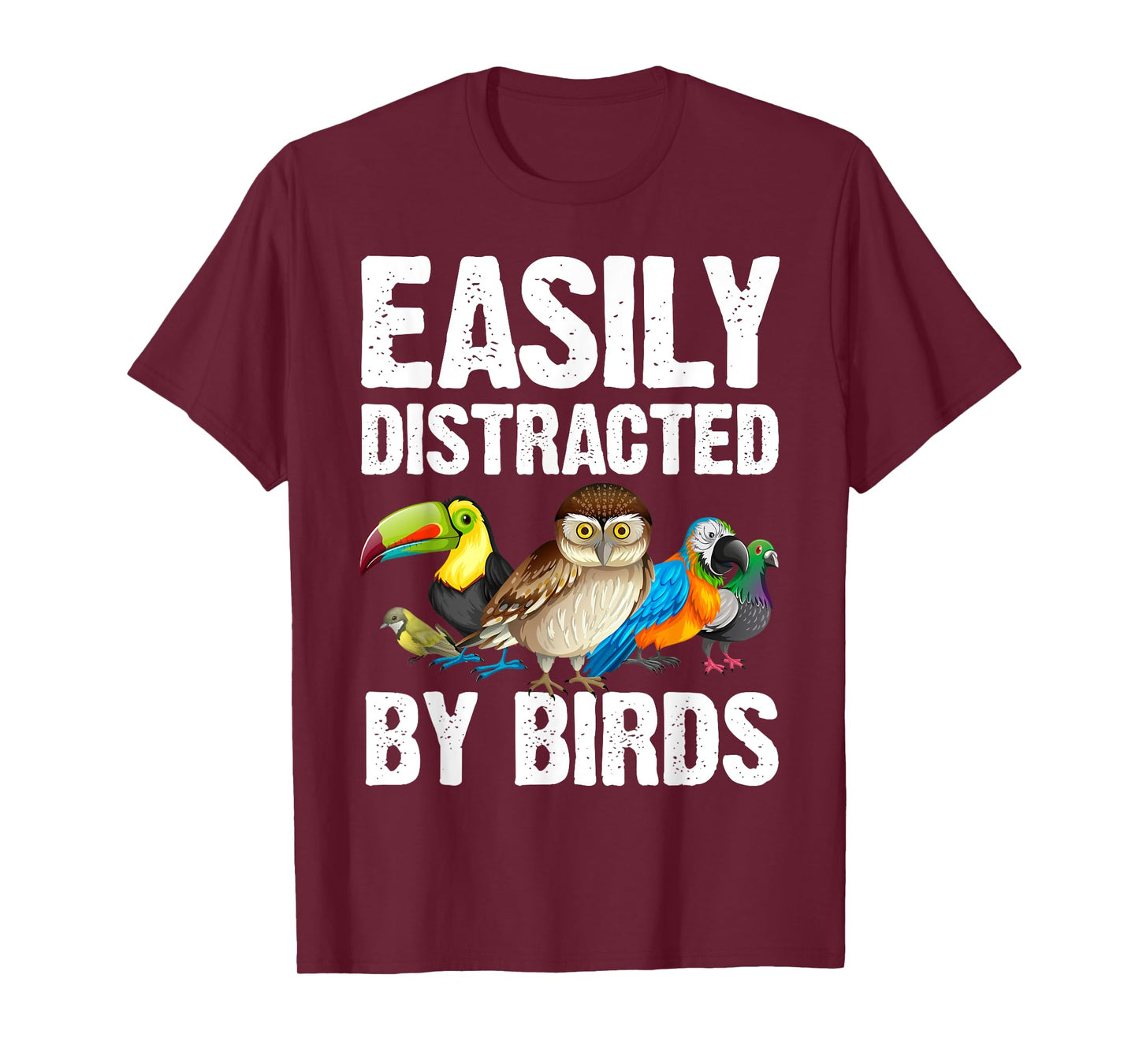 Funny Bird Lover Art For Men Women Ornithology Bird Watcher T-Shirt