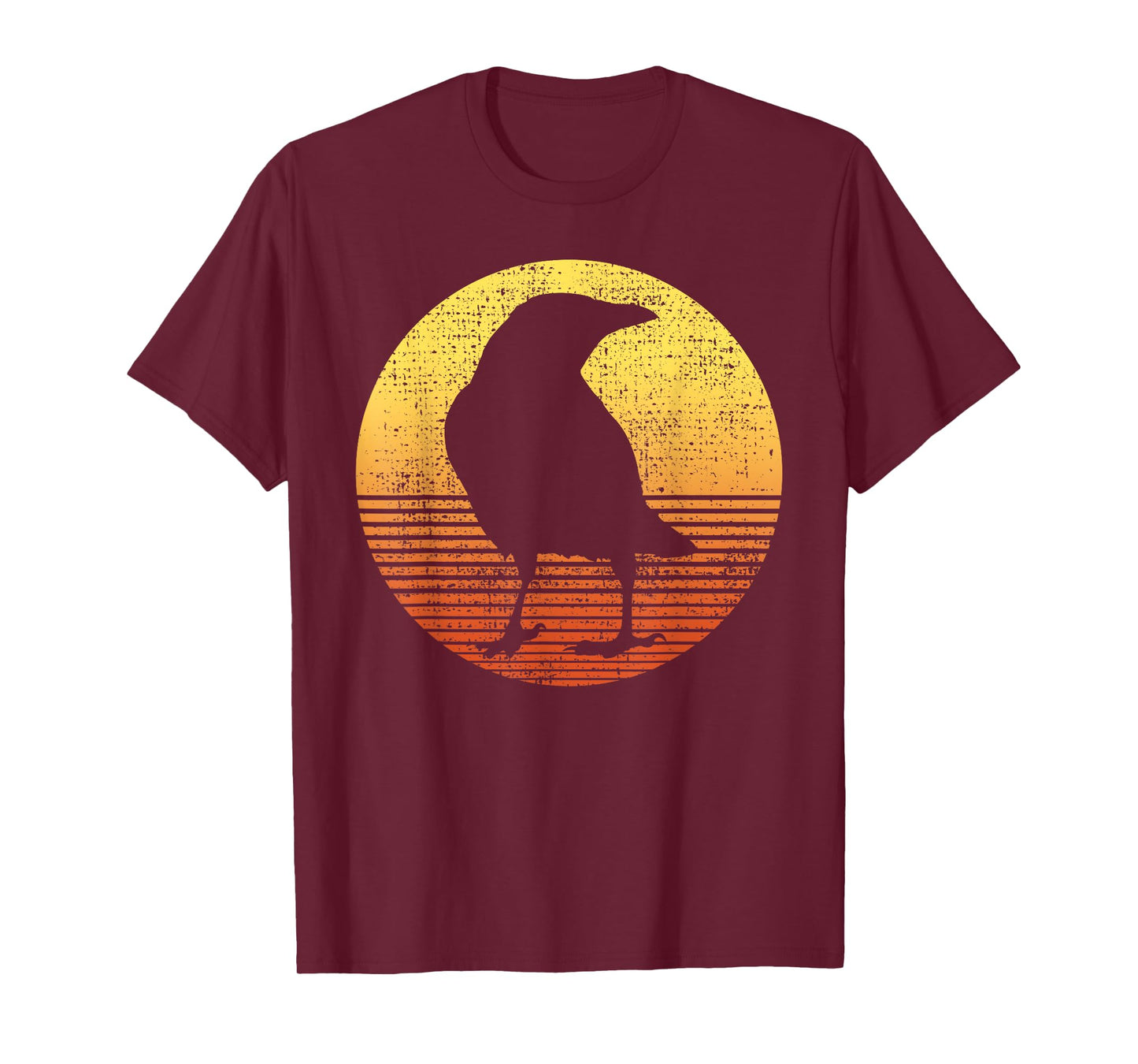 Crow Bird Lover Raven Vintage T-Shirt