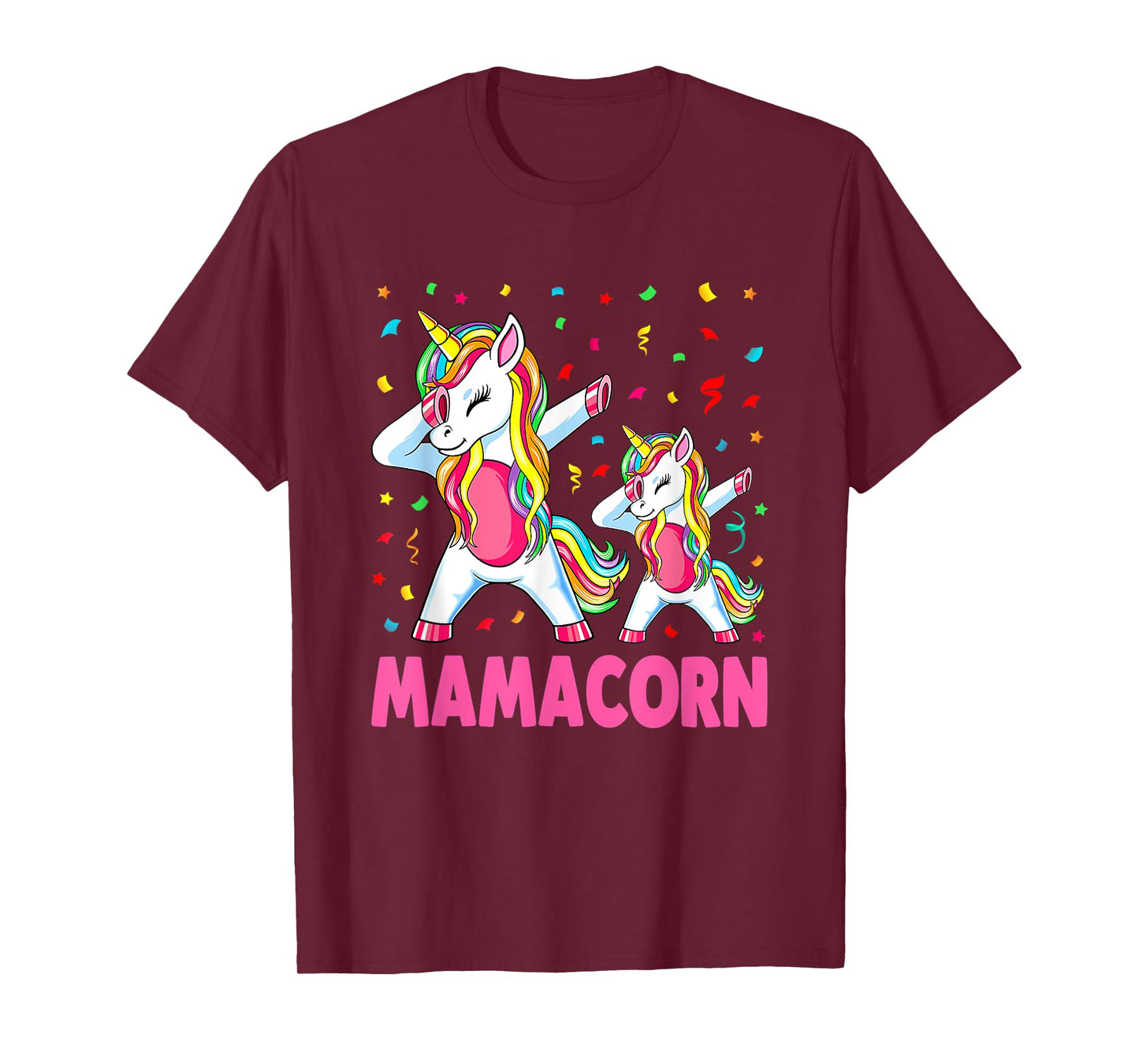 mamacorn unicorn mom baby funny mother's day for women T-Shirt