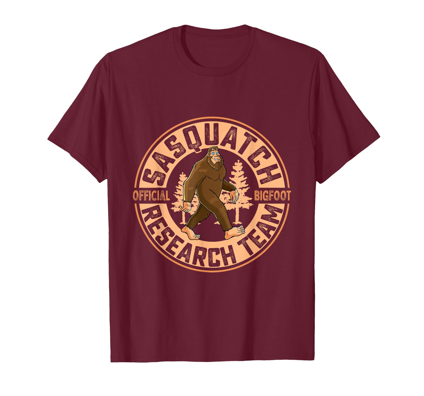 Sasquatch Official Bigfoot Research Team Men Women Kids T-Shirt