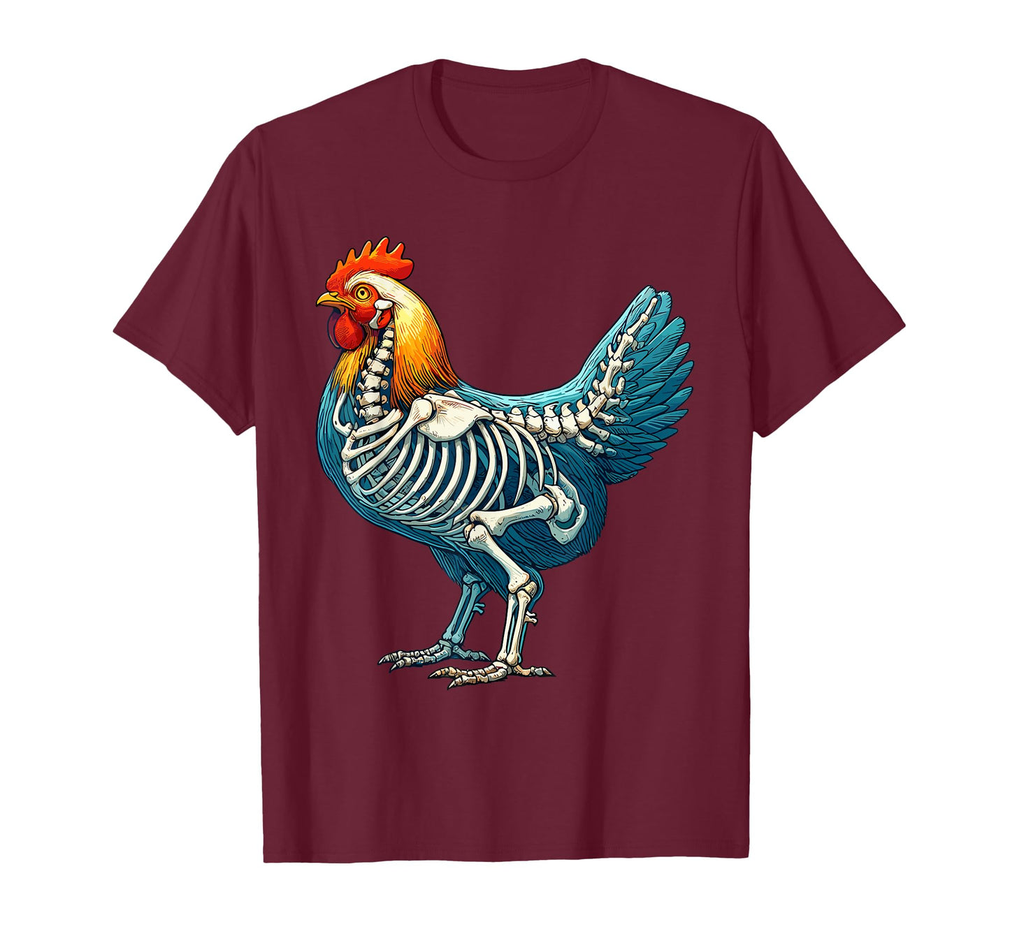 X-ray Chicken Body Anatomy Radiography Skeleton T-Shirt