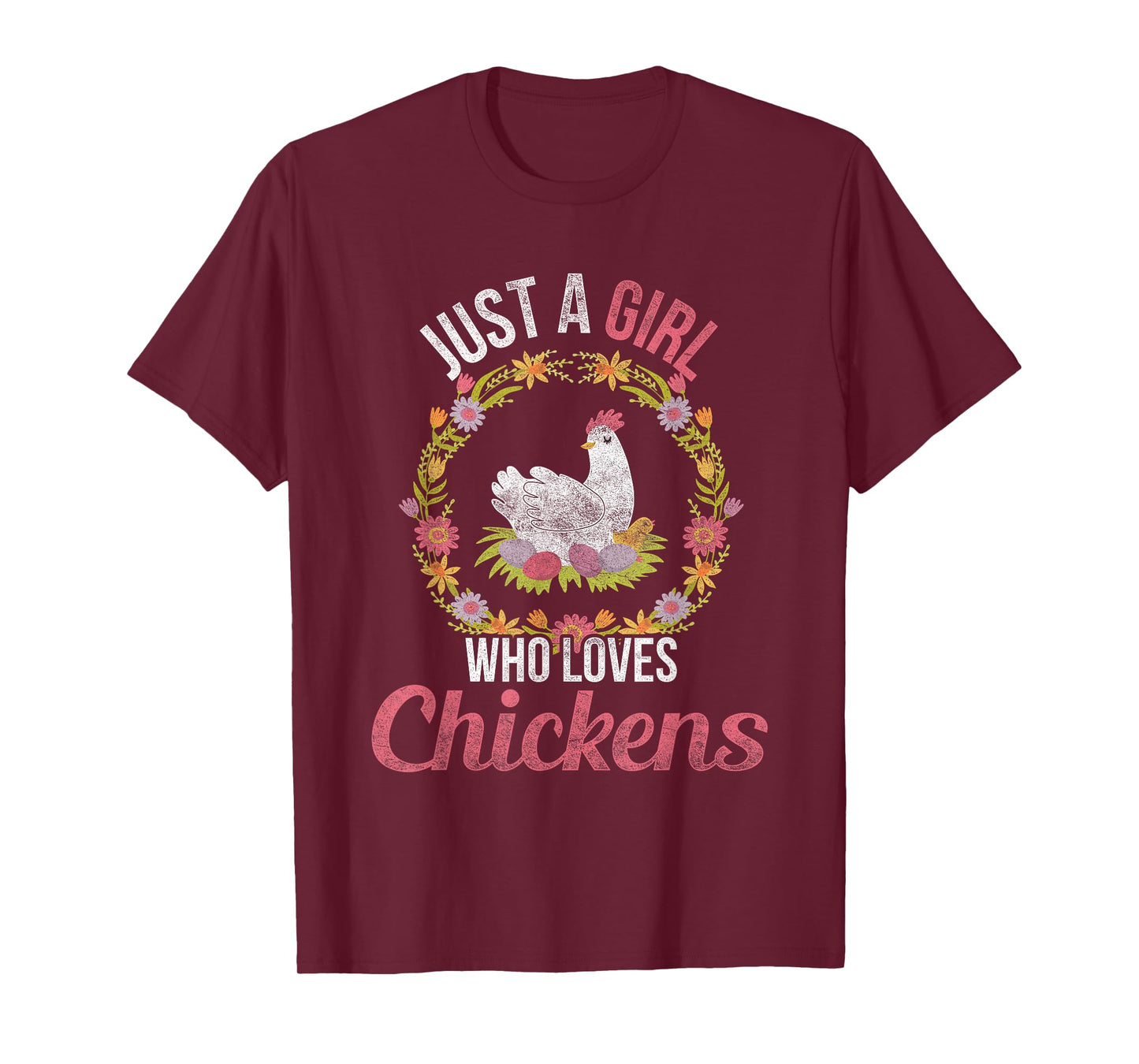 Just A Girl Who Loves Chicken T-Shirt