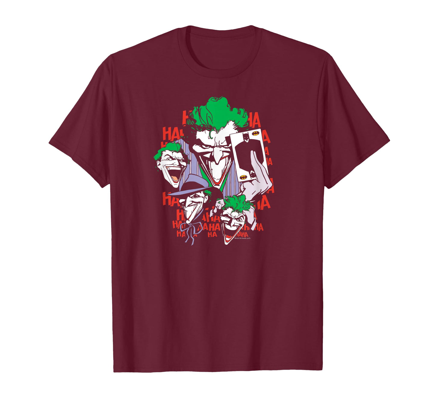 Batman the Joker Four of a Kind T Shirt T-Shirt
