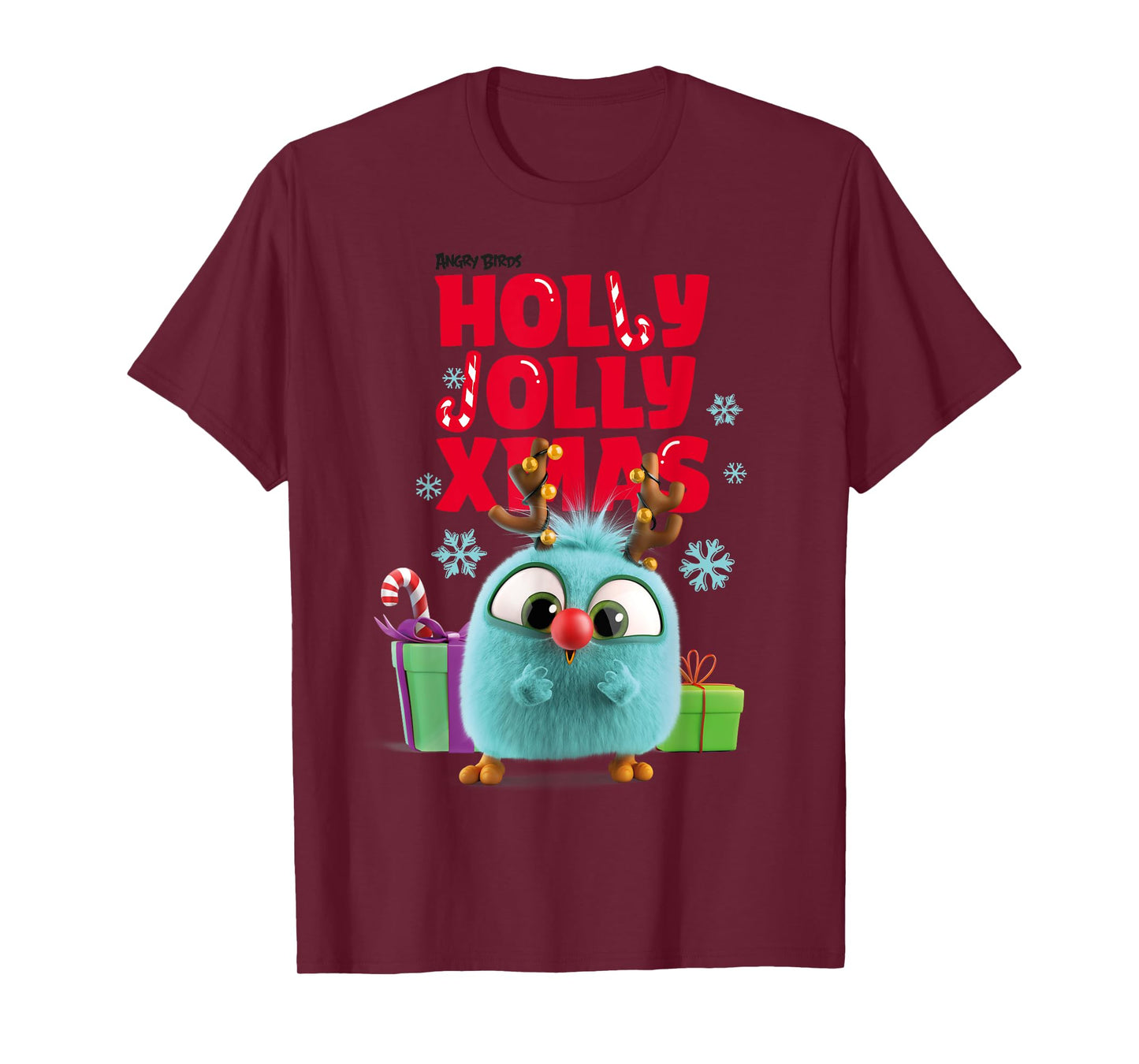 Angry Birds Christmas Holly Jolly Official Merchandise T-Shirt