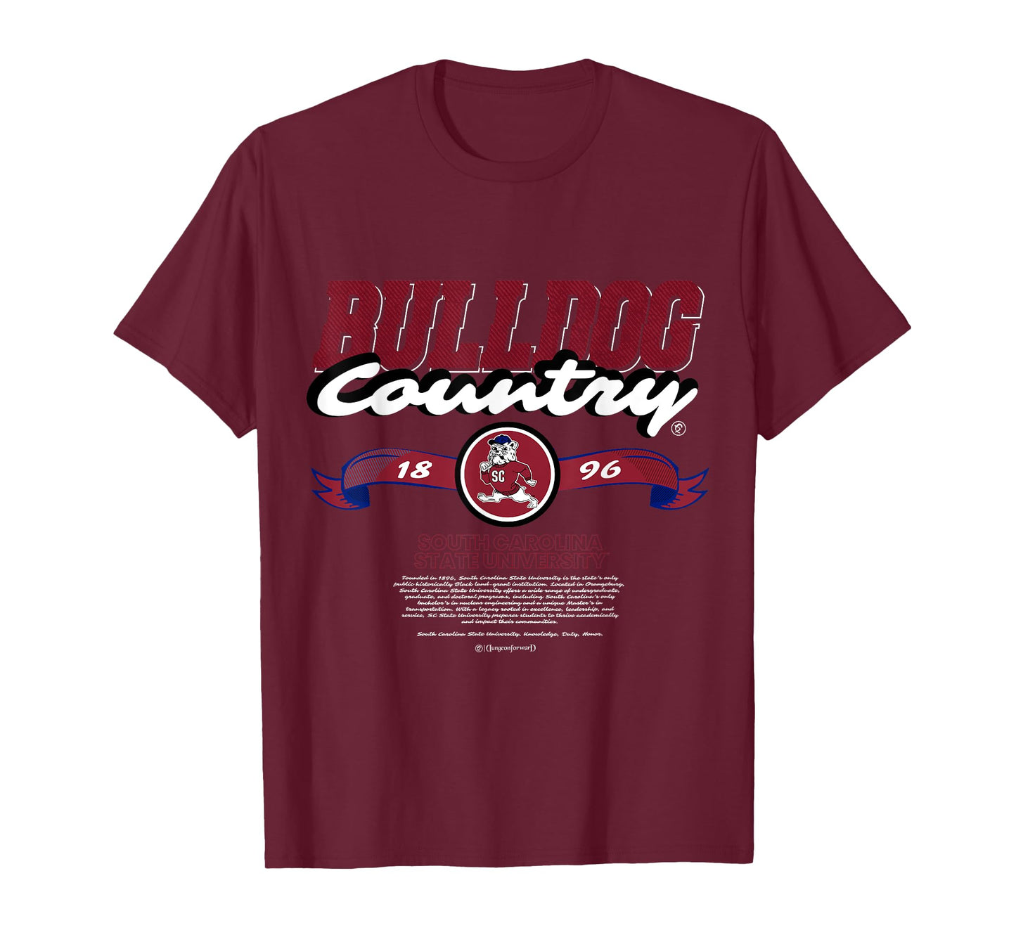 South Carolina State University - Bulldog Country SCSU HBCU T-Shirt for Men Women Kids