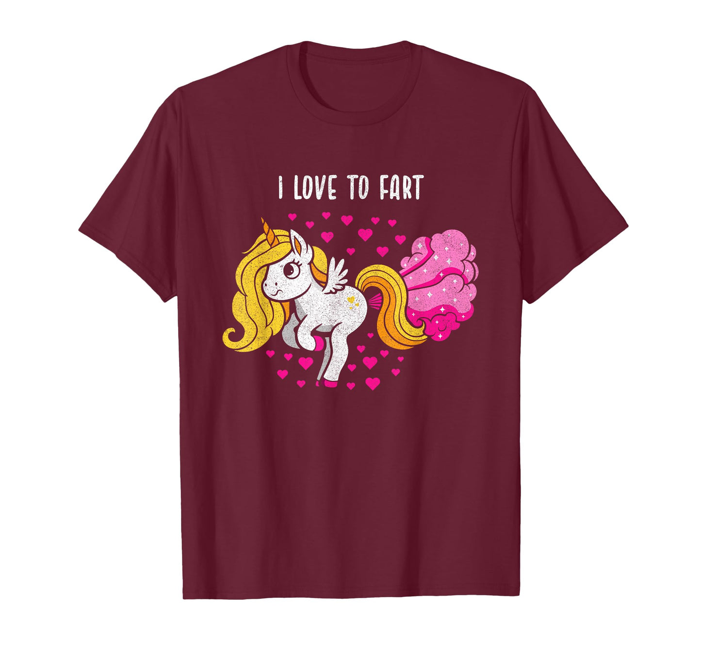 I Love to Fart a Unicorn Love Fart T-Shirt