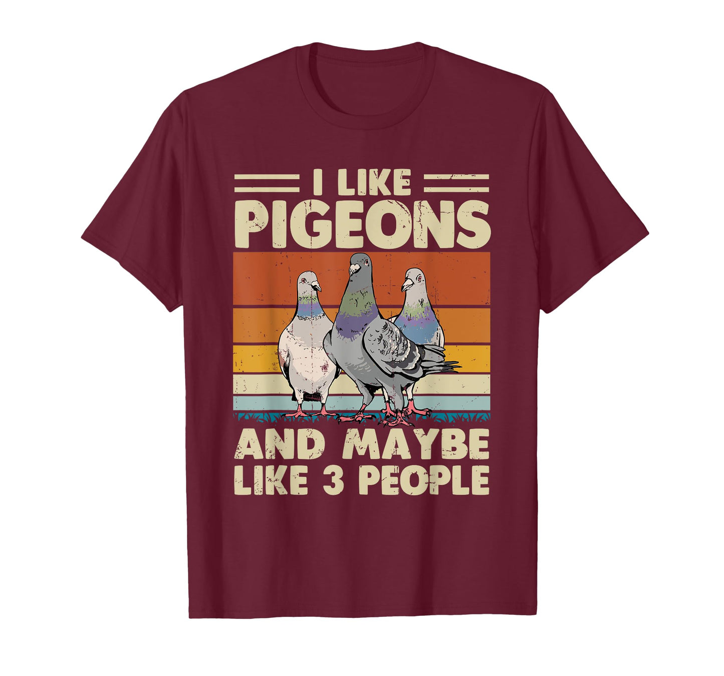 I Like Pigeons And Maybe Like 3 People T-Shirt