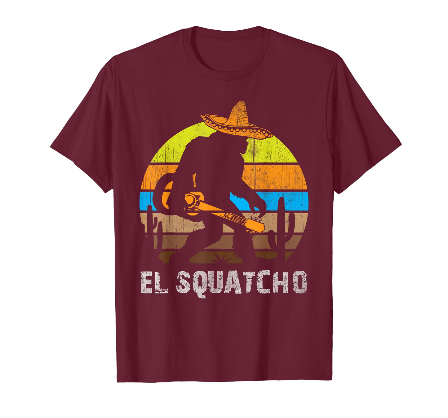 El Squatcho Shirt Bigfoot T Shirt Sasquatch T-Shirt