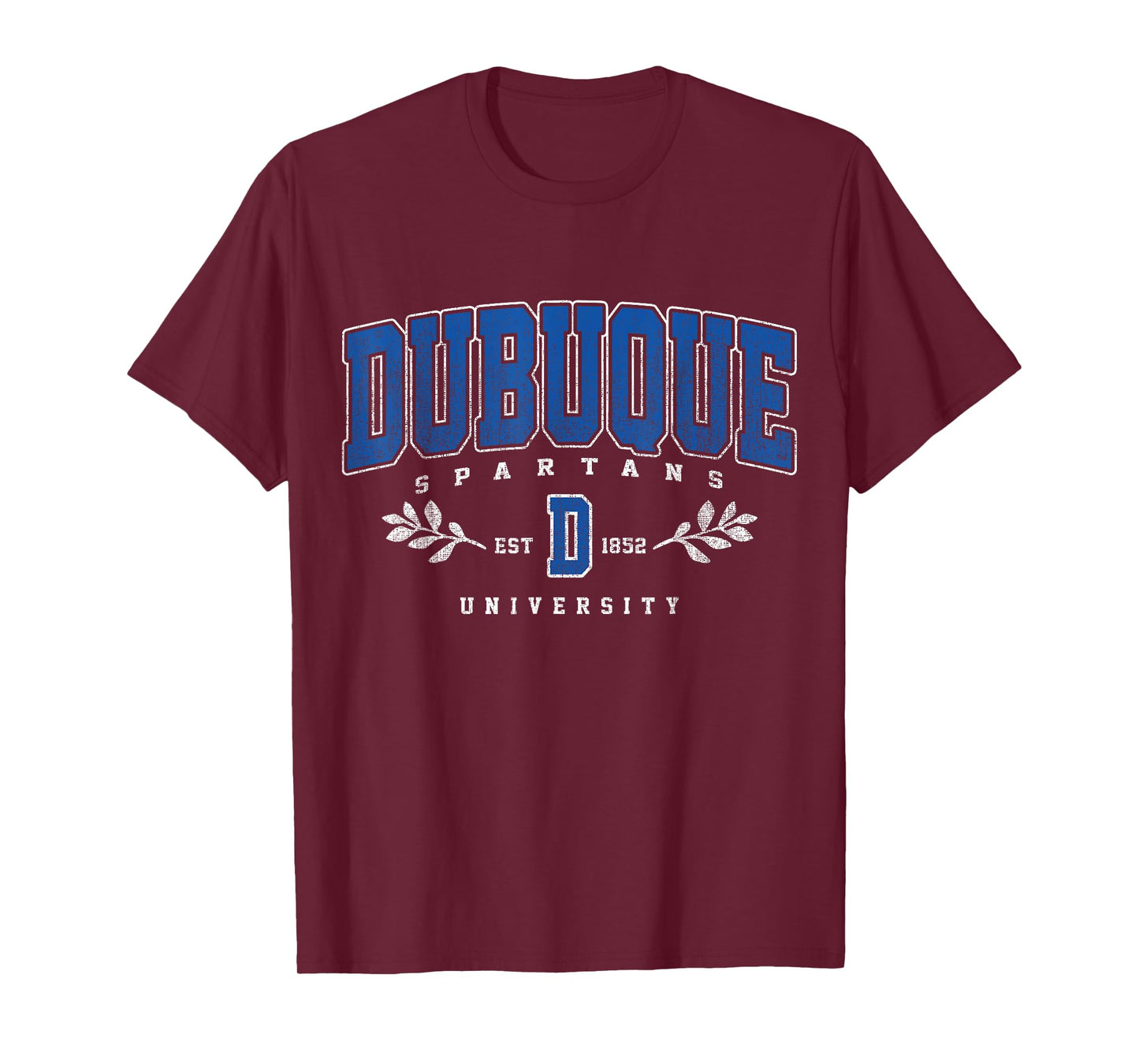 Dubuque of Technology Arch Retro for Men Women T-Shirt