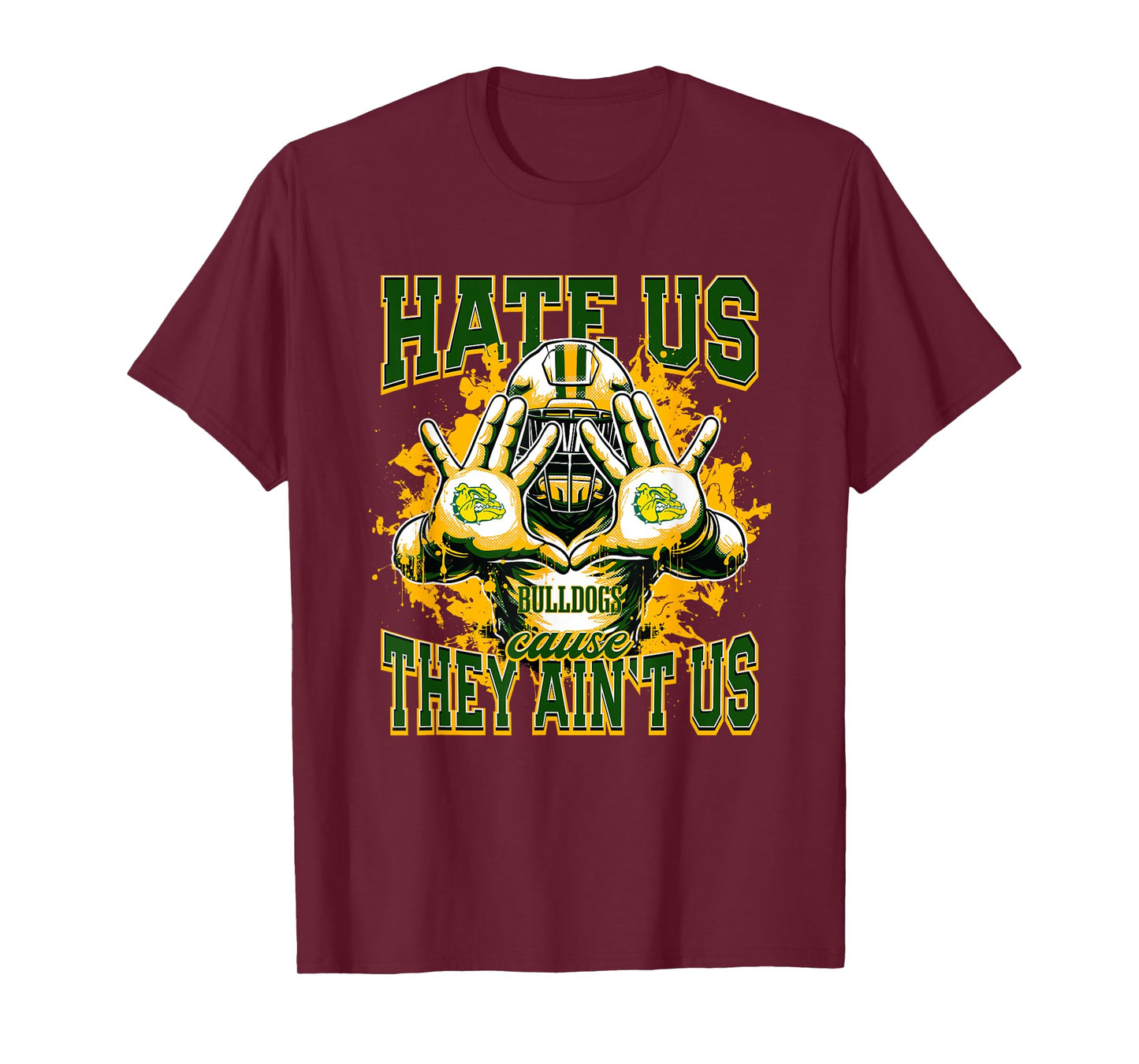 Deland Bulldogs Logo Hate Us Cause They Ain't HS T-Shirt
