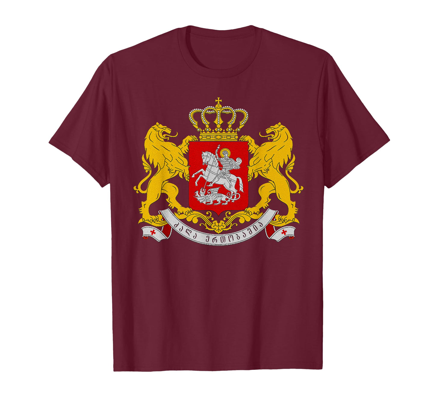 Coat of arms of Republic of Georgia,Georgian Patriotic Gift T-Shirt