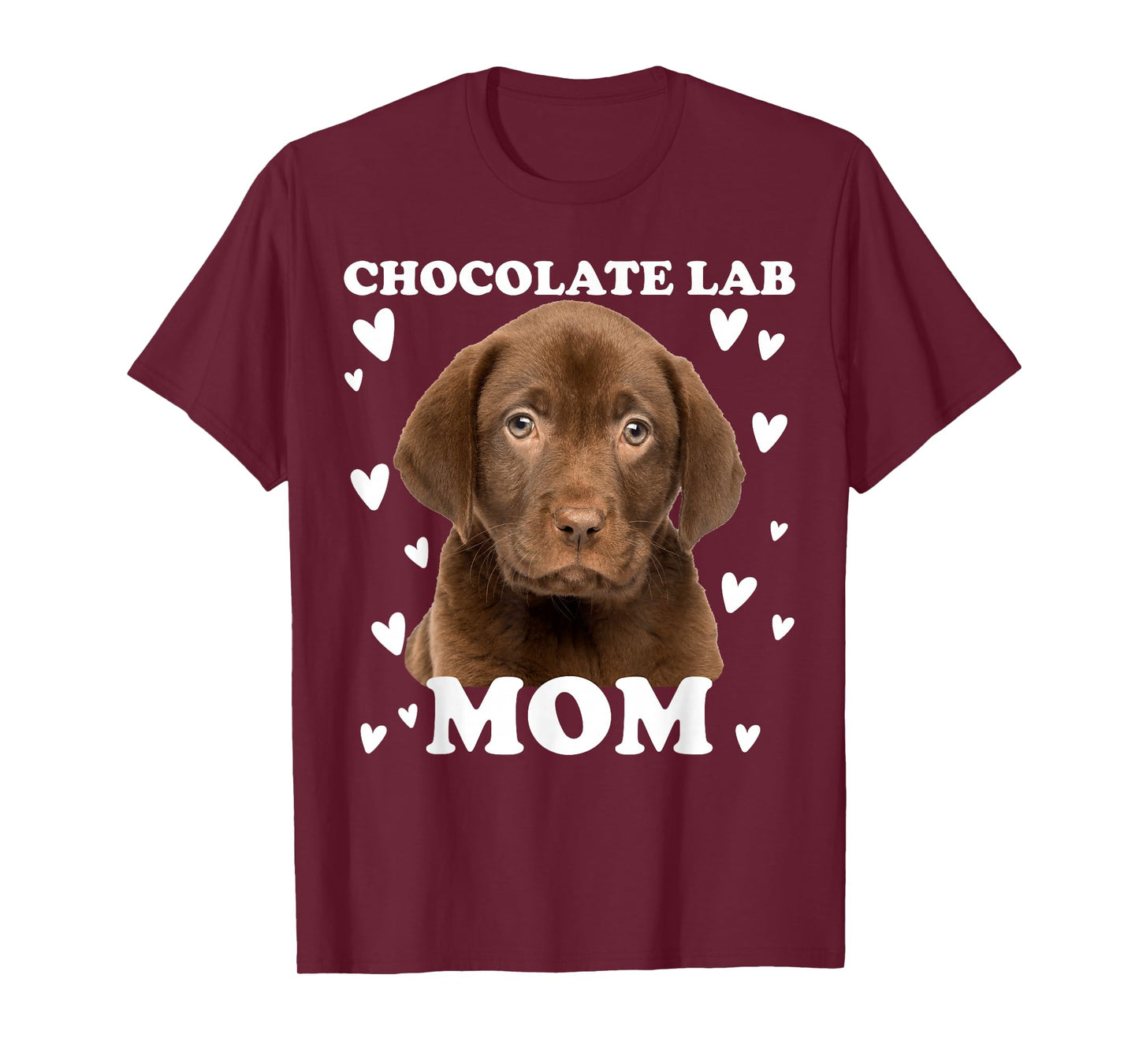 Chocolate Lab Mum Mother's Day Mother Mummy Mum Mum T-Shirt