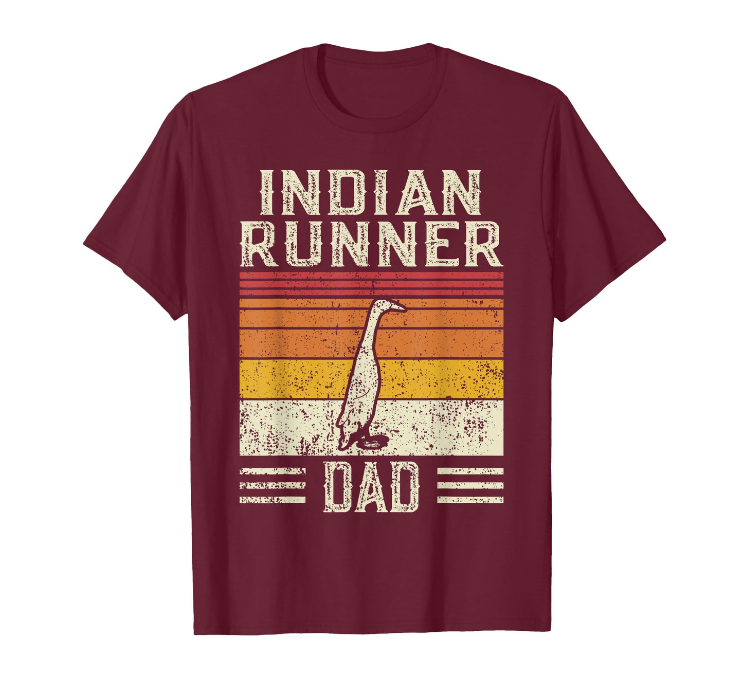 Best Duck Dad Men - Vintage Indian Runner T-Shirt