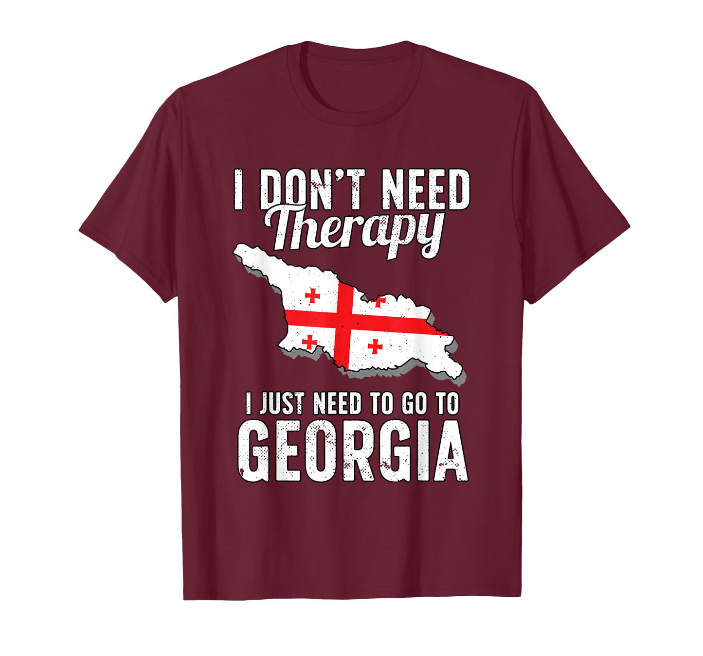 Georgian Flag I Georgia Flag I Vacation Georgia T-Shirt