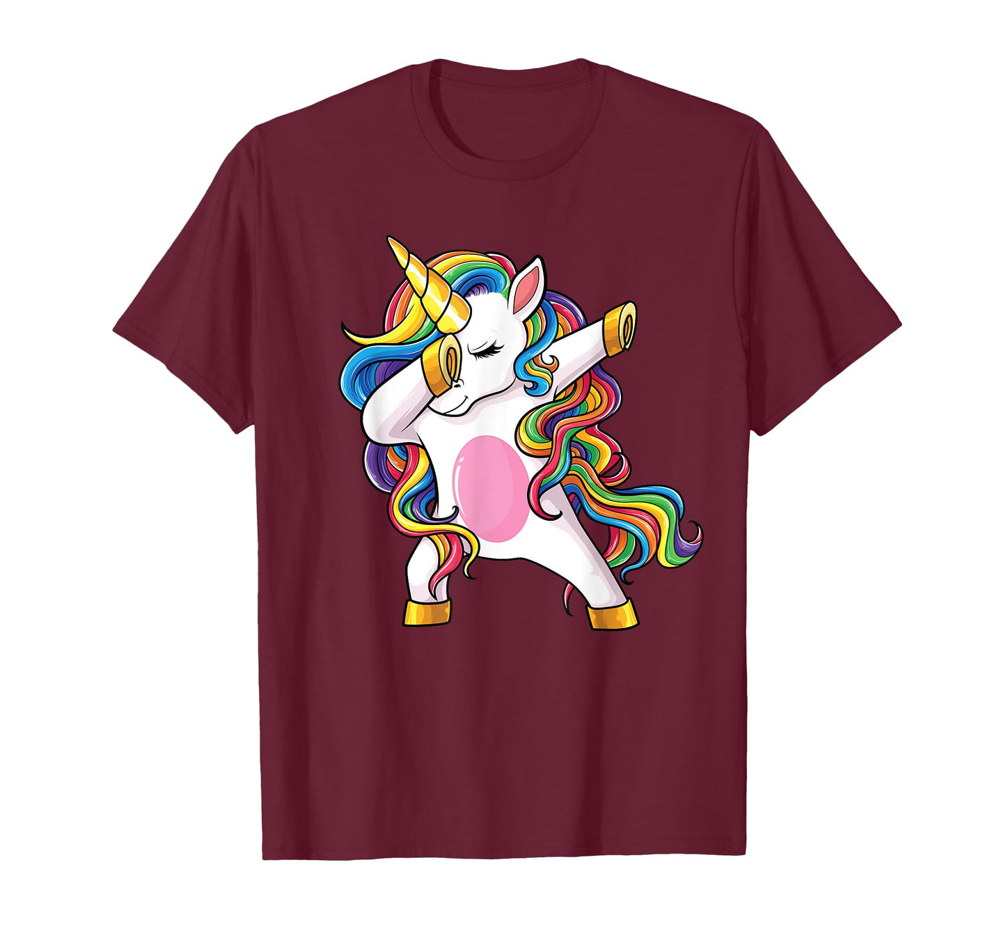Dabbing Unicorn Shirt Dab Unicorns Girls Kids Women T-Shirt