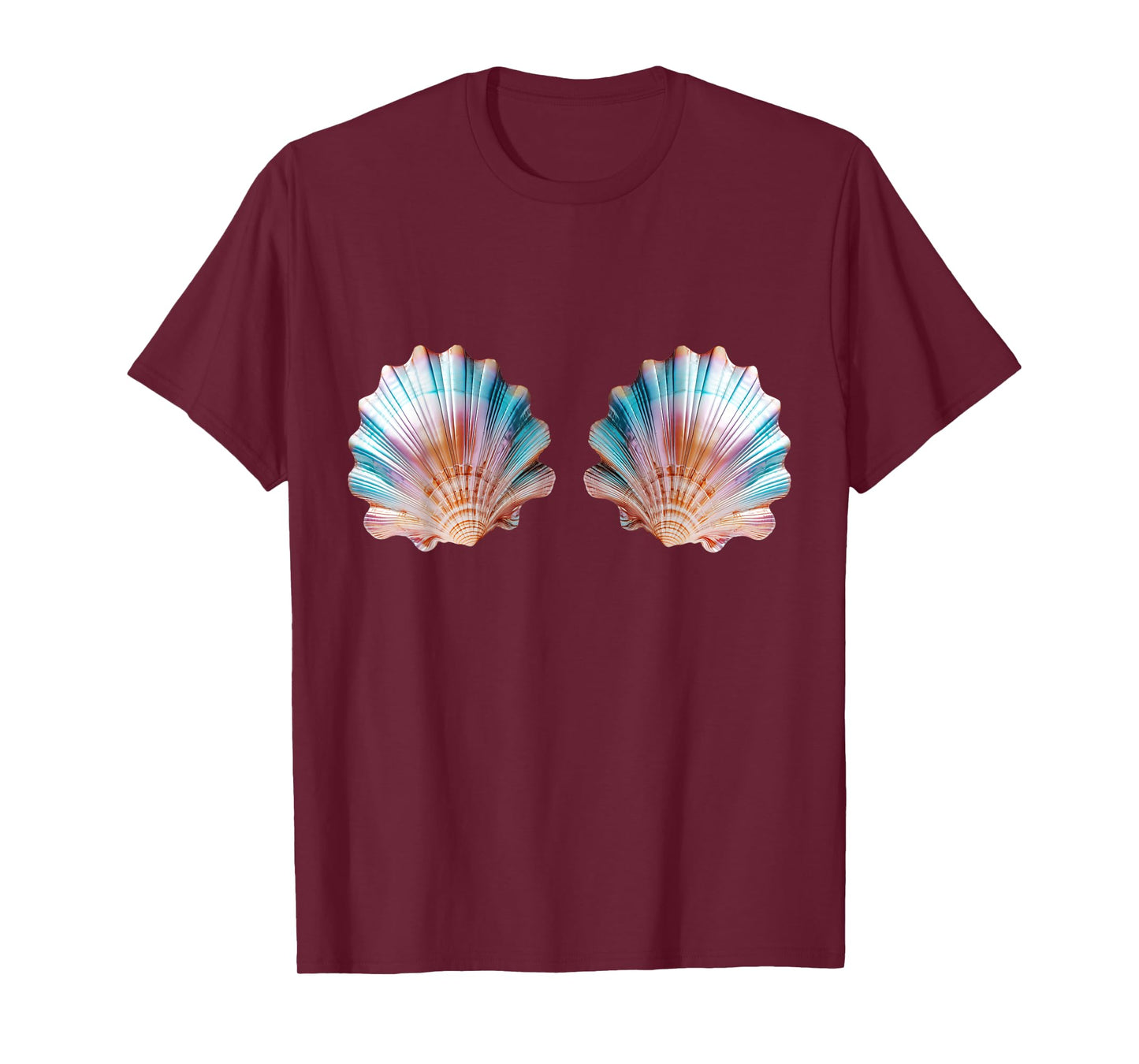 Mermaid, sea, shell, bra, costume, Carnival, party, outfit T-Shirt