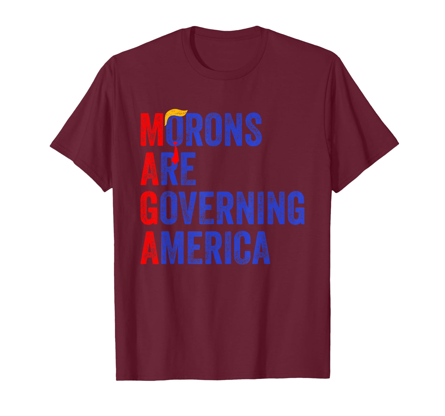 Morons Are Governing America Funny Trump 2024 T-Shirt