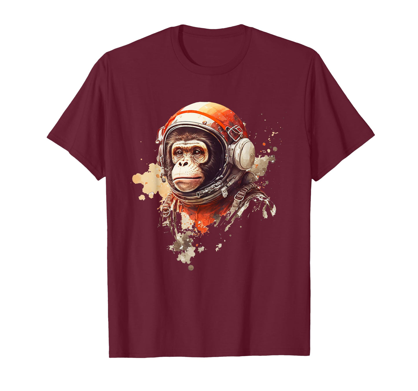 space vintage travel astronaut monkey astronaut T-Shirt