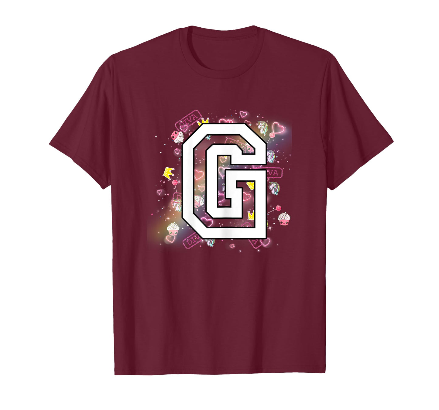 Kids Letter G Clothing For a Girl Who's Name Starts With G T-Shirt