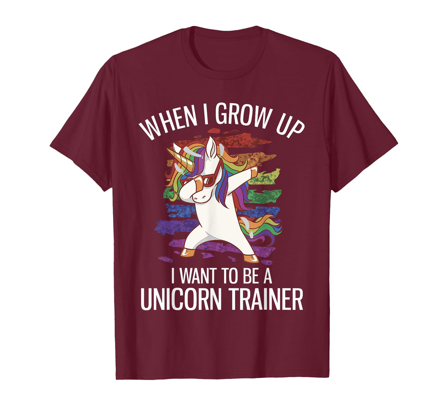 When I Grow Up I Want To Be A Unicorn Trainer T-Shirt